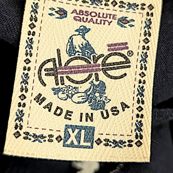 Alere vtg 90s USA made paper tag Footprints of North America Mammals tee M's XL - Picture 5 of 7